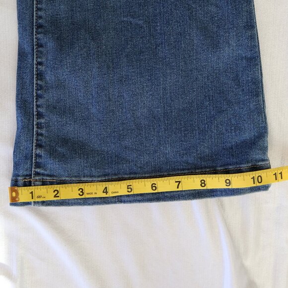 Size 8 - d. jeans flare leg jeans - Medium Wash - Blue Jeans - Denim Jeans - Picture 9 of 11
